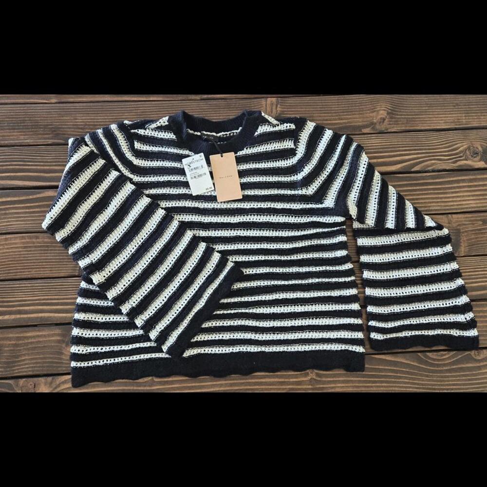 Halogen Crochet Sweater
